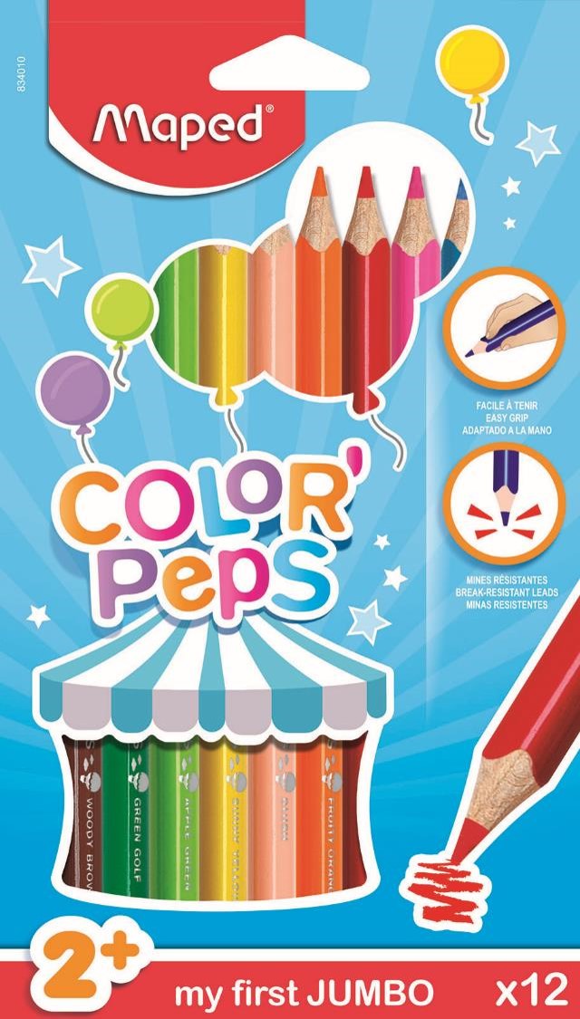 MAPED COLOR'PEPS PENCIL CASE TO COLOUR – Maped Helix UK
