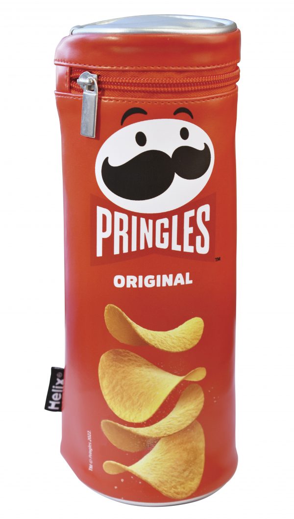 Red pringles pencil case