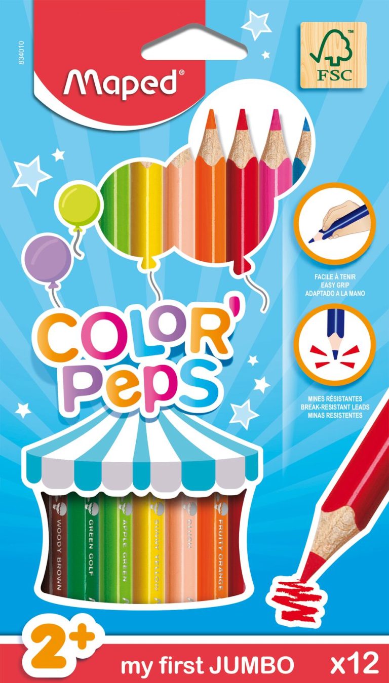 Color'Peps Jumbo Colouring pencils