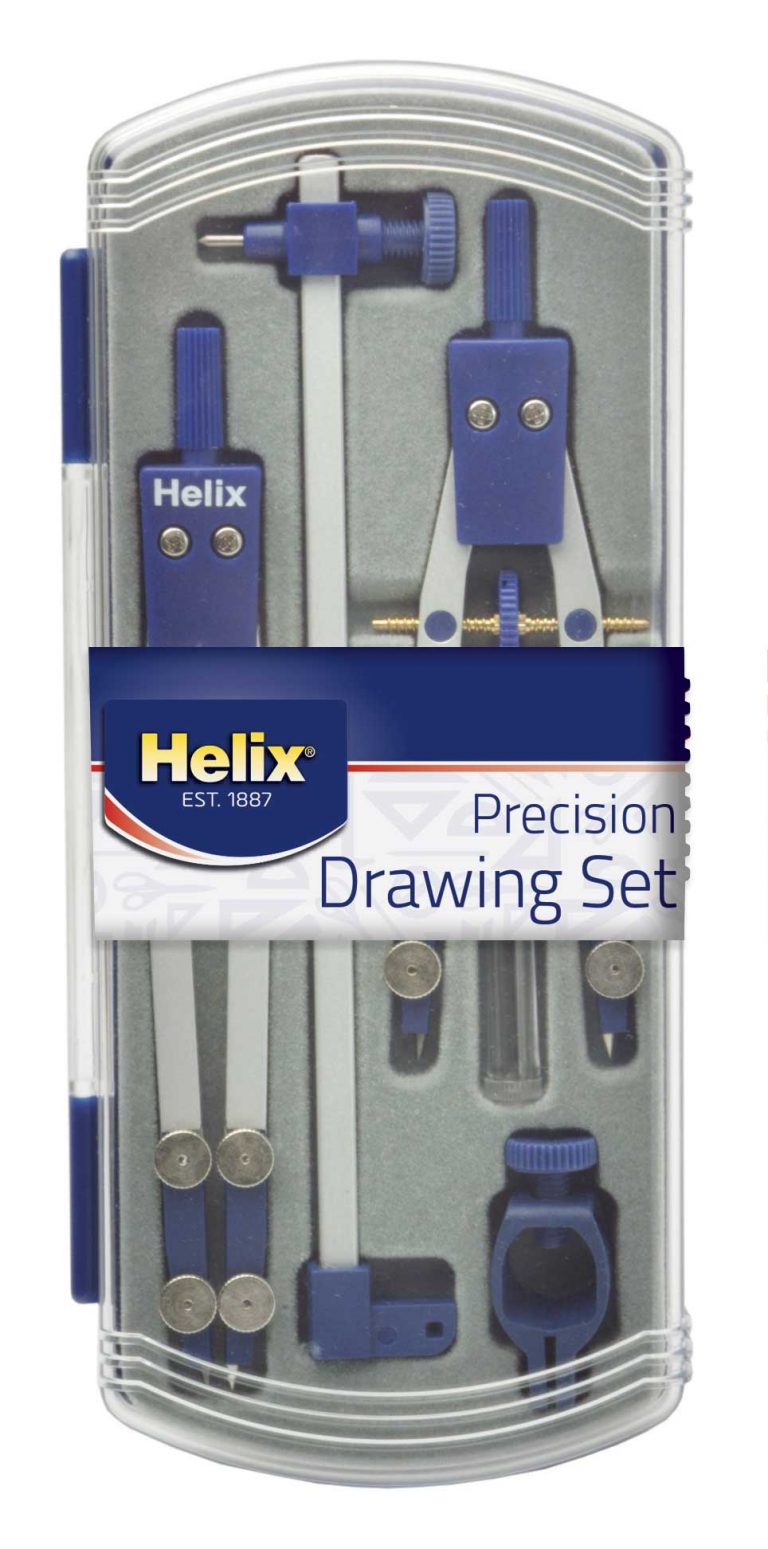 Helix precision drawing set