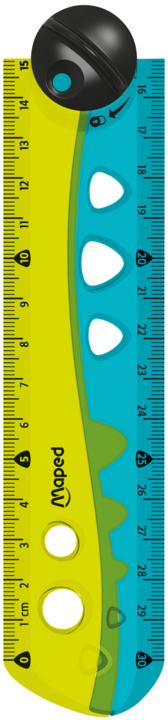 Règle pliable MAPED Croc Croc 15/30cm : Chez Rentreediscount Fournitures  scolaires