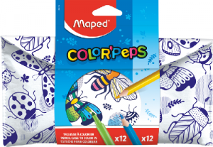 Color'peps filled pencil case