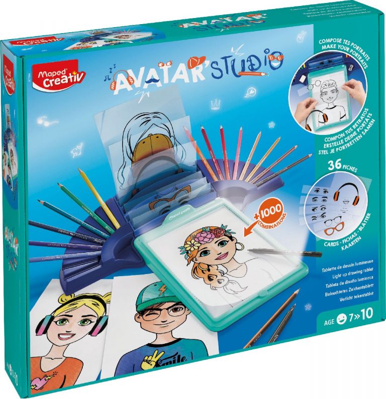 Avatar studio in packaging