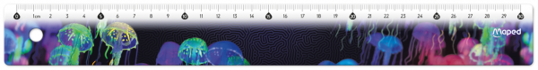 Deepsea paradise folding ruler