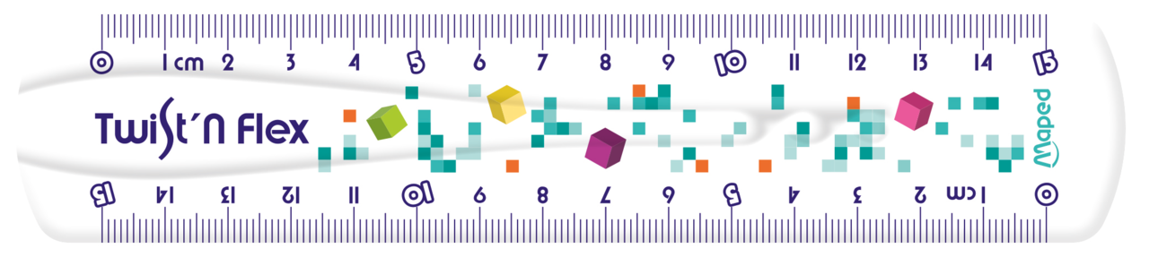 Pixel party ruler