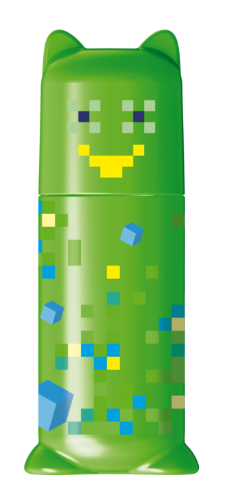 Pixel Party highlighter green
