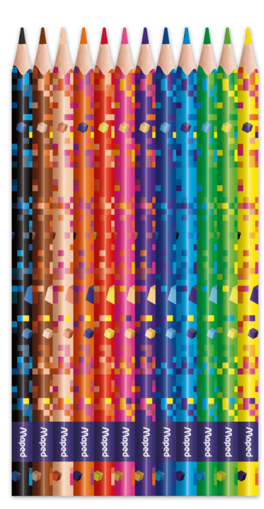Pixel Party Coloured Pencils