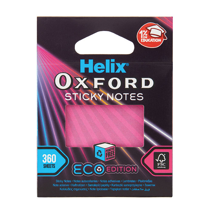 Oxford Cyber Eco Sticky Notes Matrix