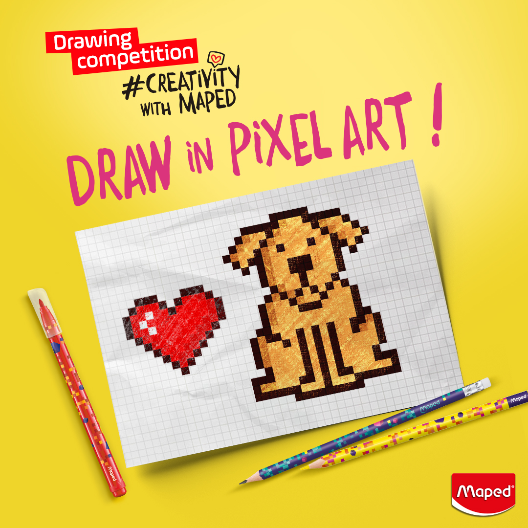 draw in pixel art maped competition
