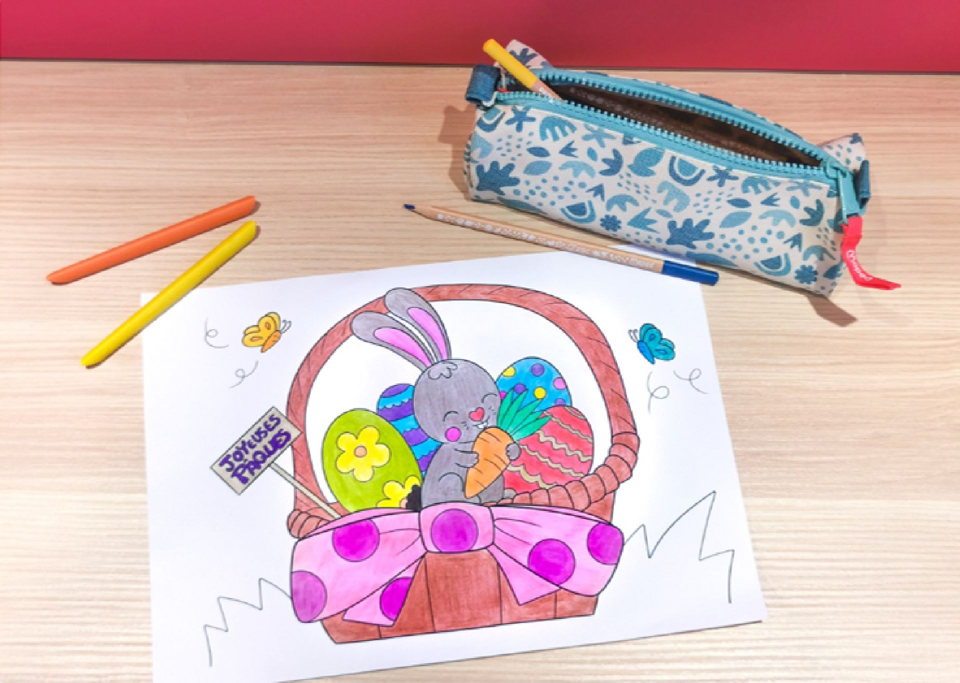 Easter colouring pages