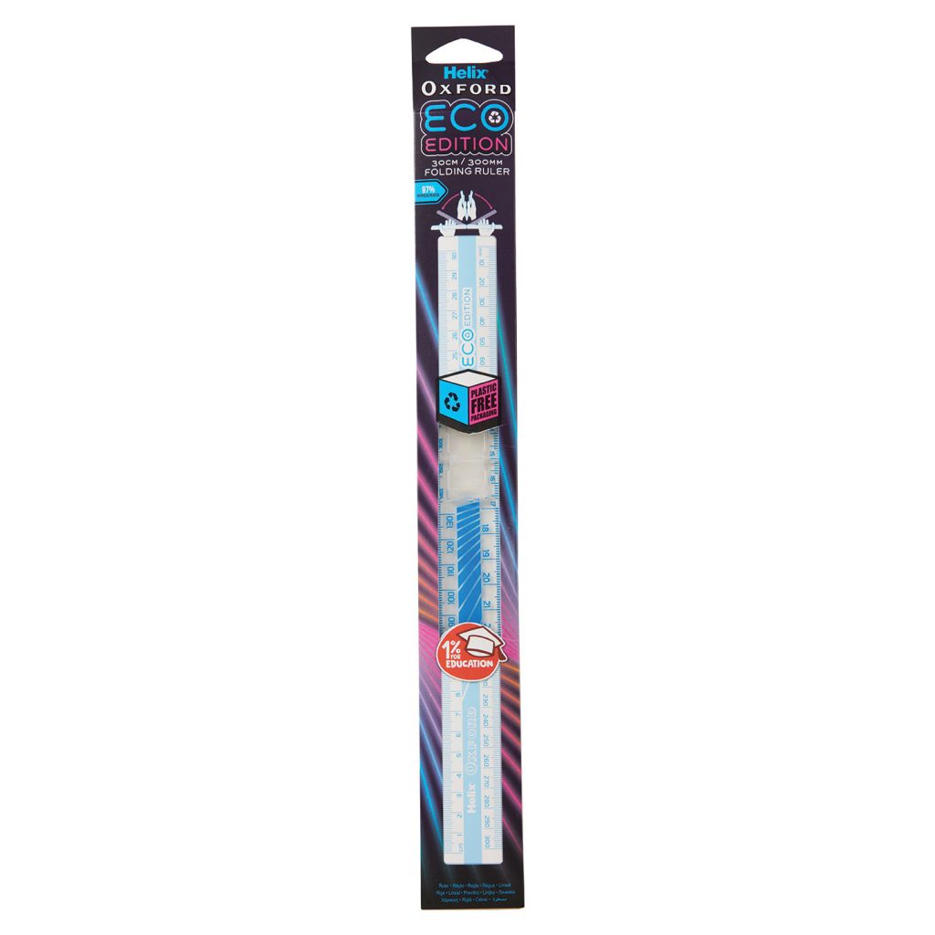 Oxford Cyber Eco 30cm Folding Ruler Matrix – Maped Helix UK