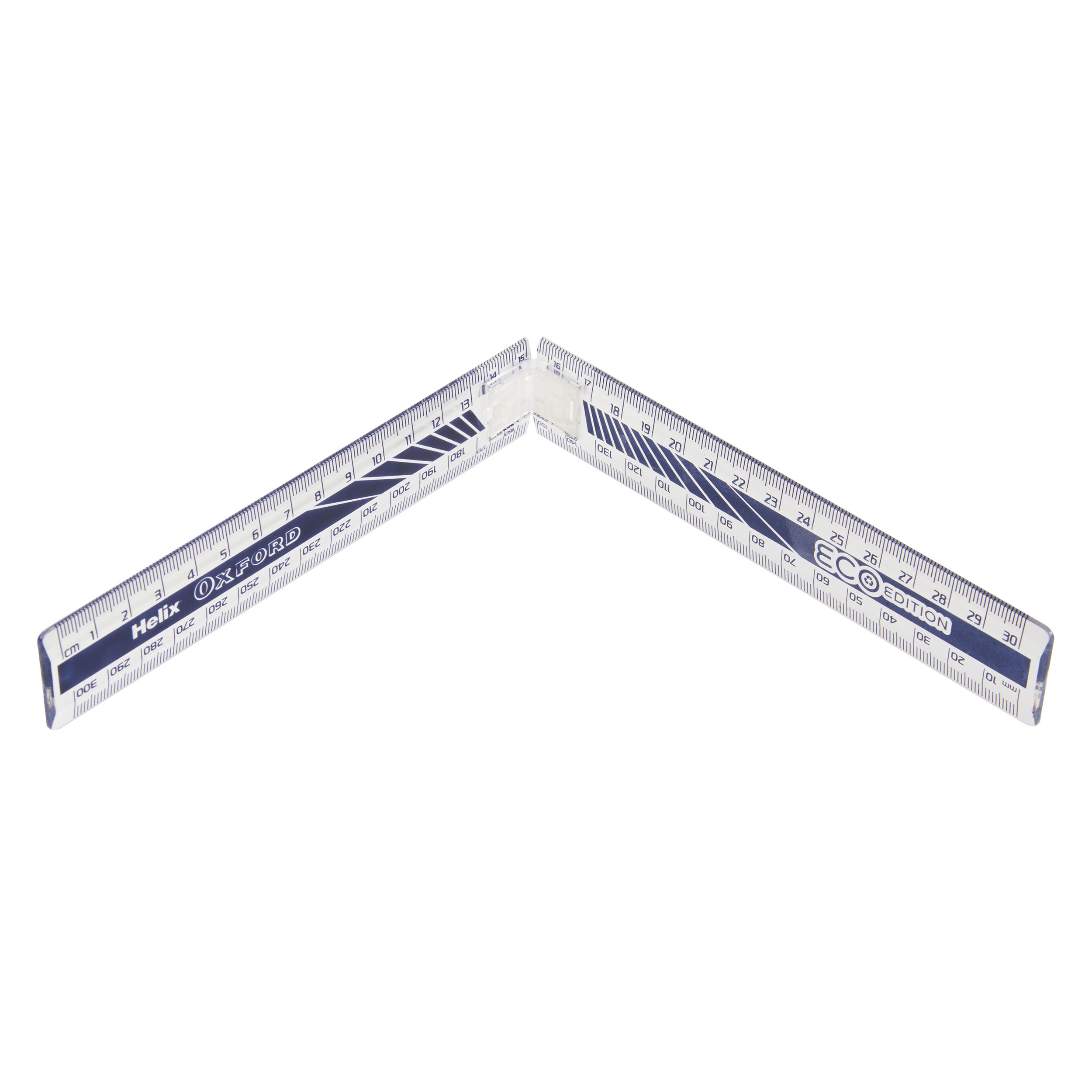 Oxford Cyber Eco Ruler Blue
