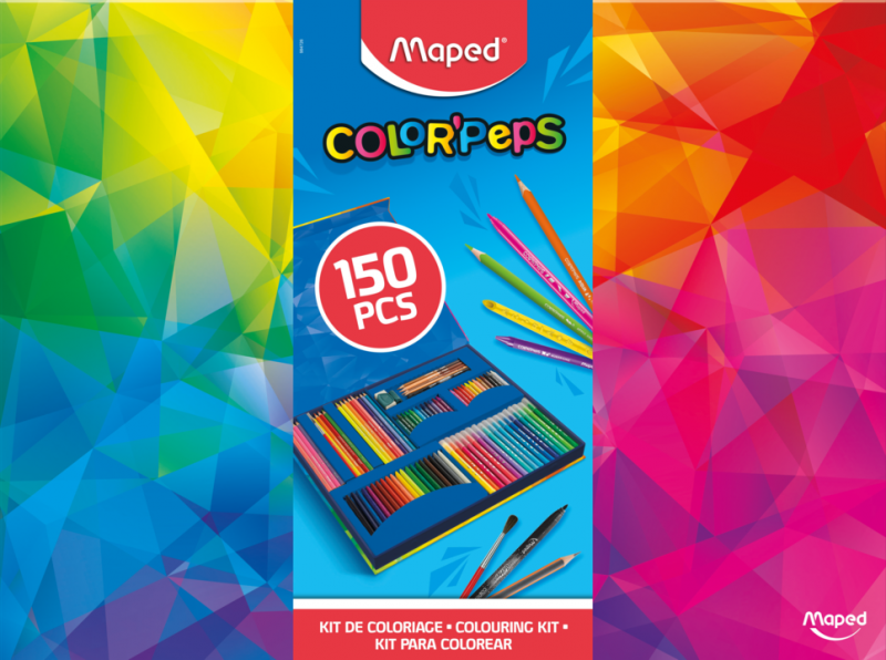 Color'peps 150 piece colouring set