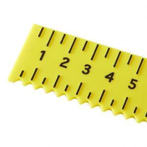 Yellow and black Oxford Vision ruler