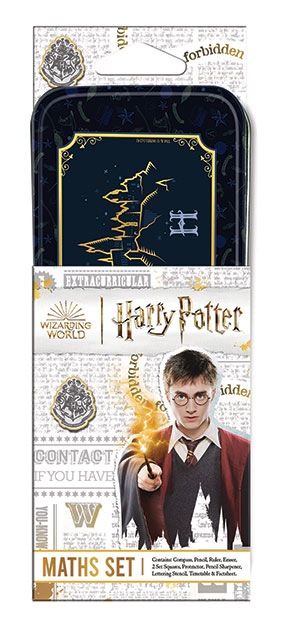 Harry Potter maths set in packaging