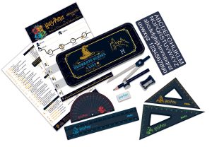 Harry Potter maths set out of packaging