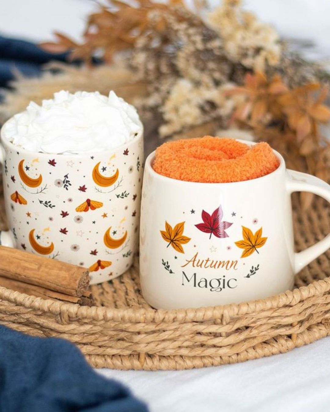 autumnal mugs